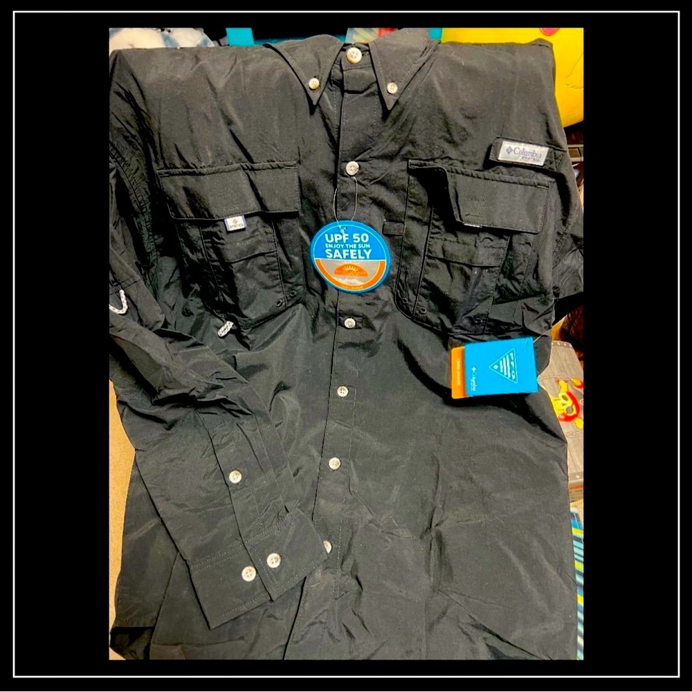 Columbia Omni Shade Long Sleeve Button Up
